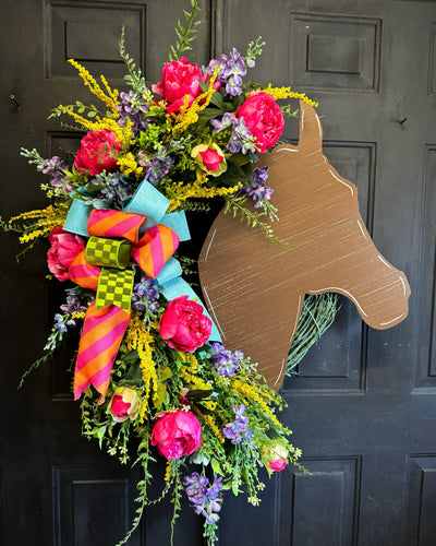 Colorful Racer Wreath