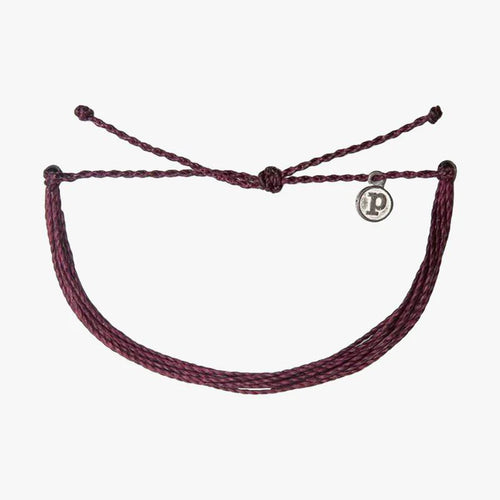 Pura Vida Burgundy Bracelet