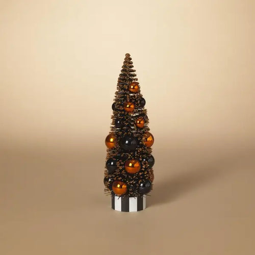 Halloween Bottle Brush Tree