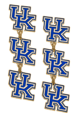 Kentucky Stacked UK Trio Earrings