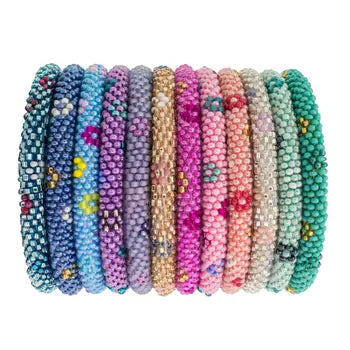 Trade Through Aid Roll-On Bracelet Flower Power Collection