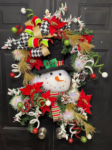 Snow Time!!! Christmas Wreath