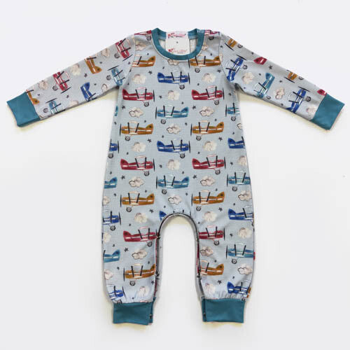 Airplane Baby Romper