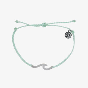 Pura Vida Aqua Sage Wave Bracelet