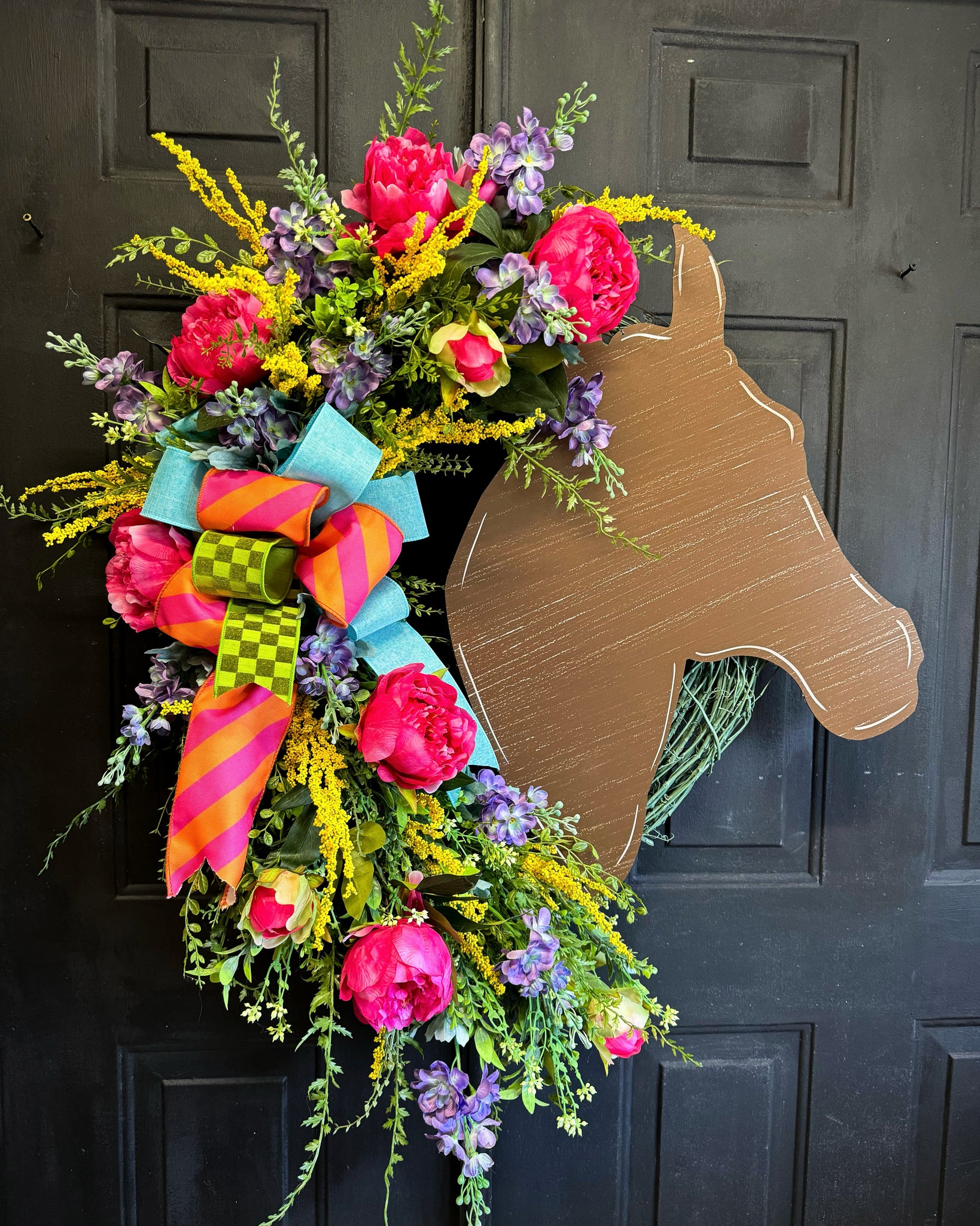 Colorful Racer Wreath