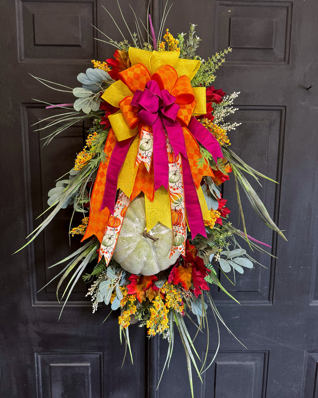 Lady PLUMkin Fall Wreath