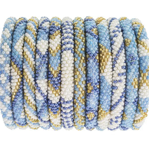 Aid Through Trade Roll-On Bracelet Santorini Collection