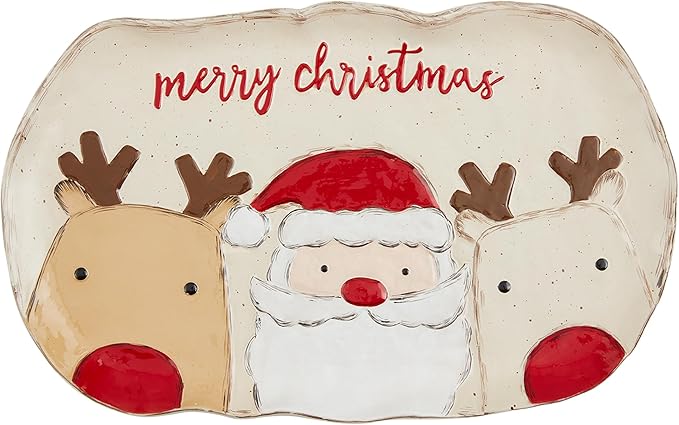 Santa & Deer Platter