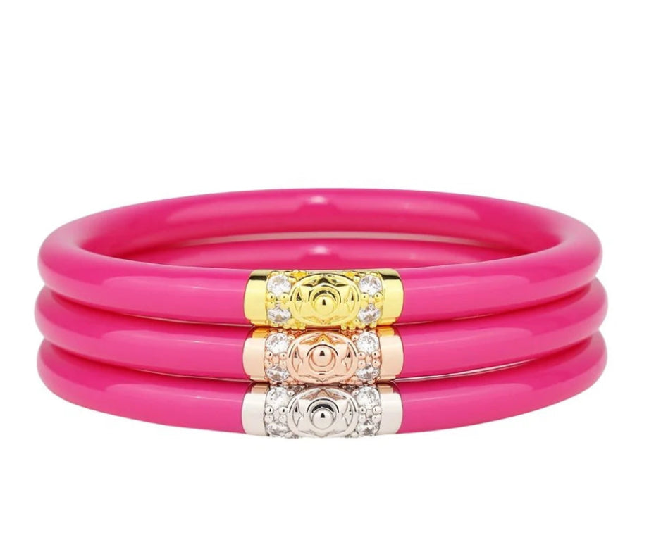 BudHa Girl Epic Pink Three Kings All Weather Bangles