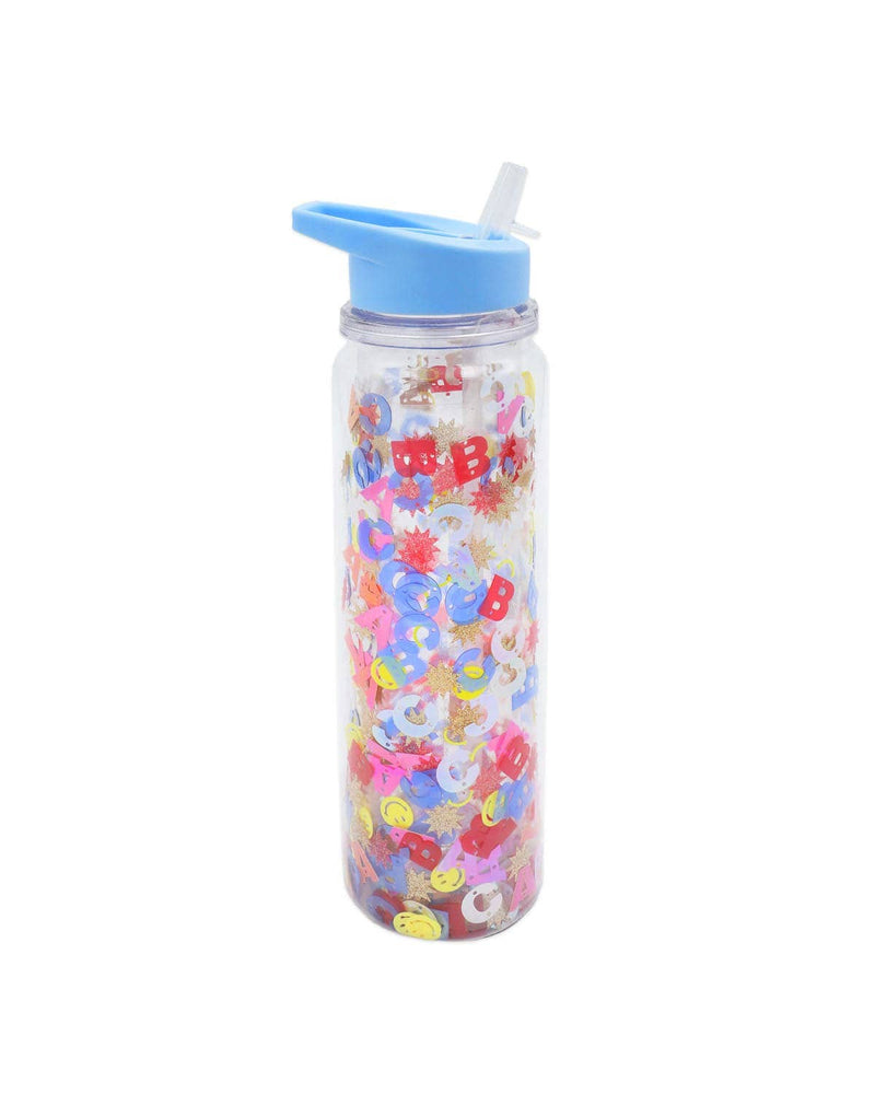Packed Party Little Letter Confetti Water Bottle