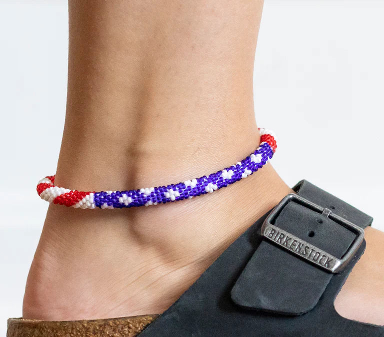Aid Through Trade Anklet American Flag