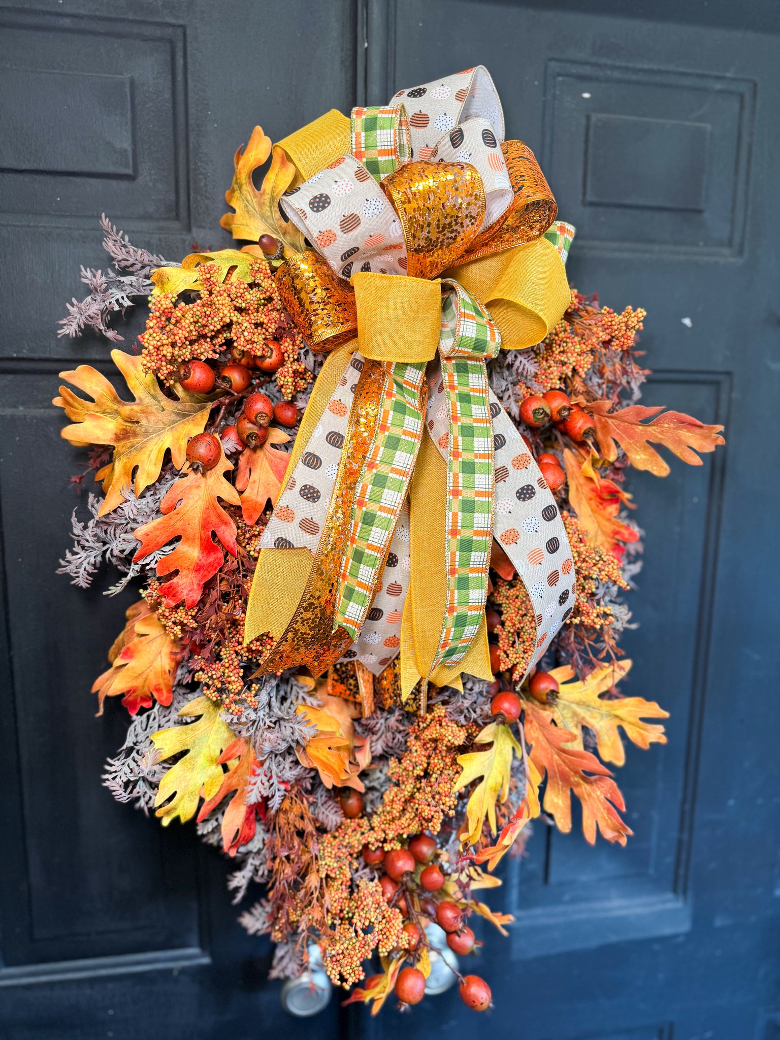 Falling Leaves Wreath