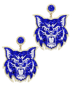 Kentucky Wildcats Earrings