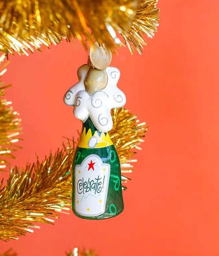 Happy Everything Champagne Ornament