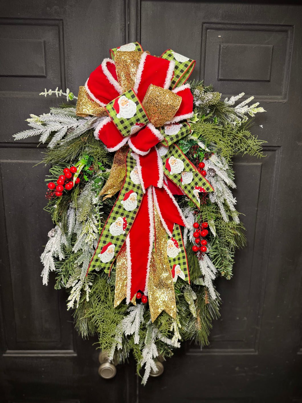 Sleigh Bells Ring Christmas Wreath