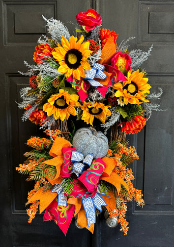 Cheerful Fall Wreath