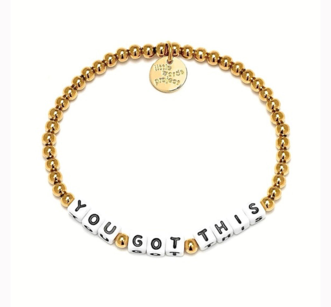 Little Words Project “You Got This” Bracelet