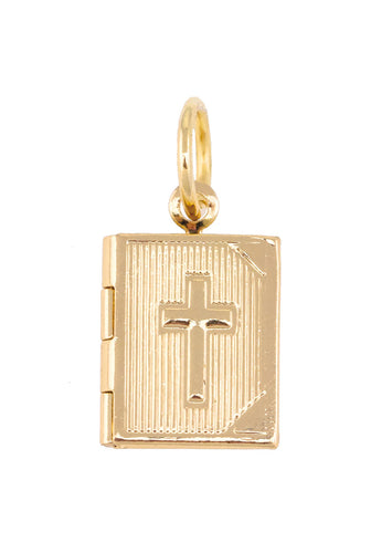 Canvas Style Holy Bible Charm