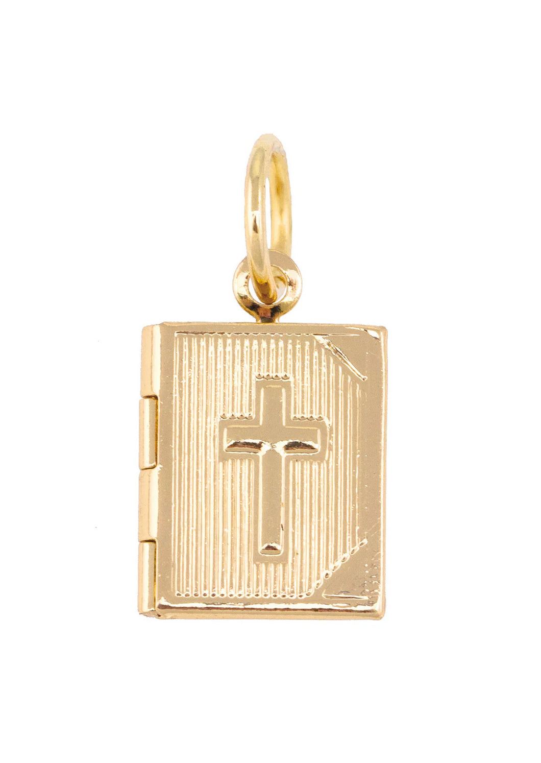 Canvas Style Holy Bible Charm