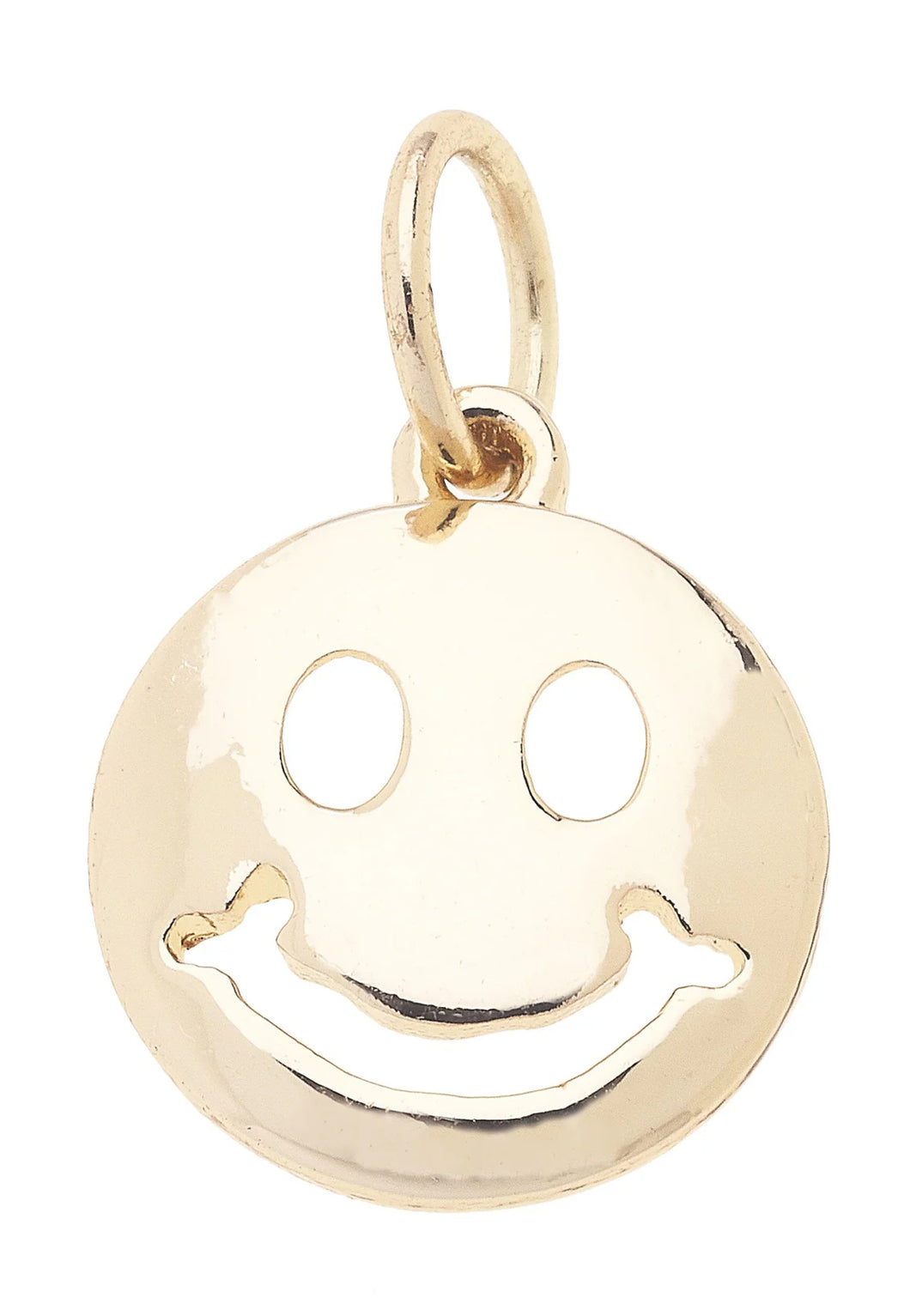Canvas Style Smiley Face Charm
