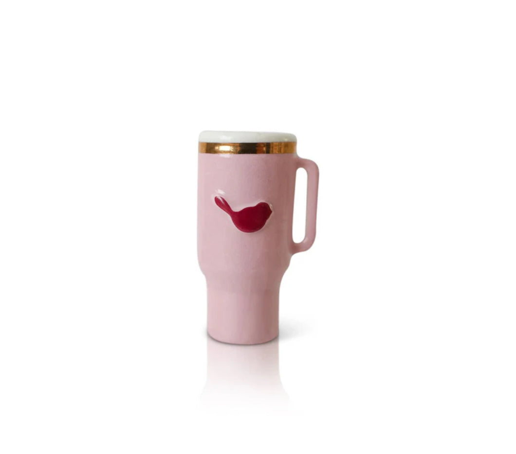 Nora Fleming Tumbler Sip Happens Mini