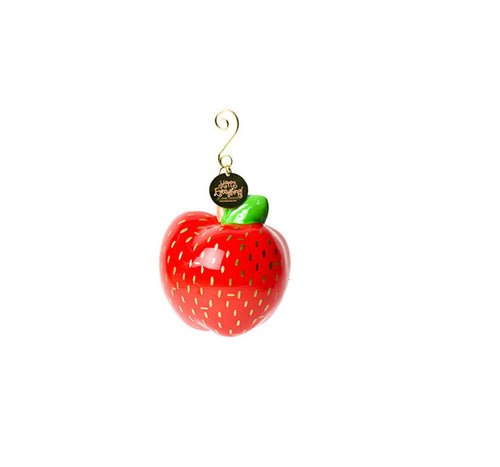 Happy Everything Apple Ornament
