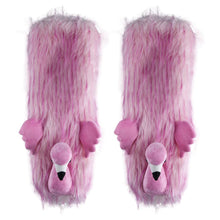 Flamingo Time Sherpa Sock Slippers