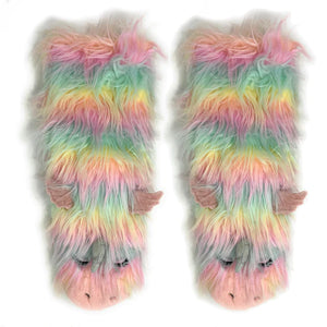 Funky Unicorn Sock Slippers