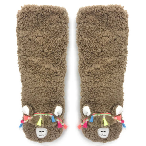 Llama Call You Sock Slippers