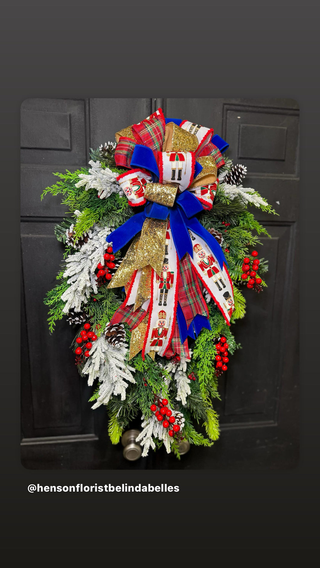 Nutcracker Waltz Christmas Wreath