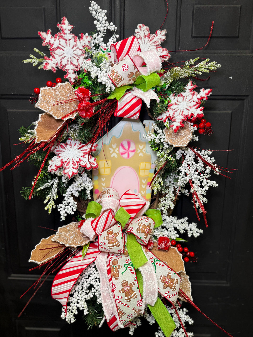 Cookie Dough Christmas Wreath