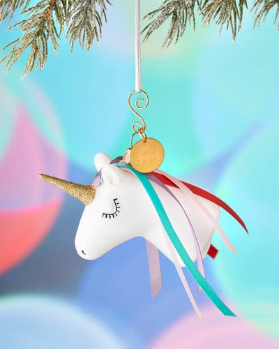 Happy Everything Unicorn Ornament