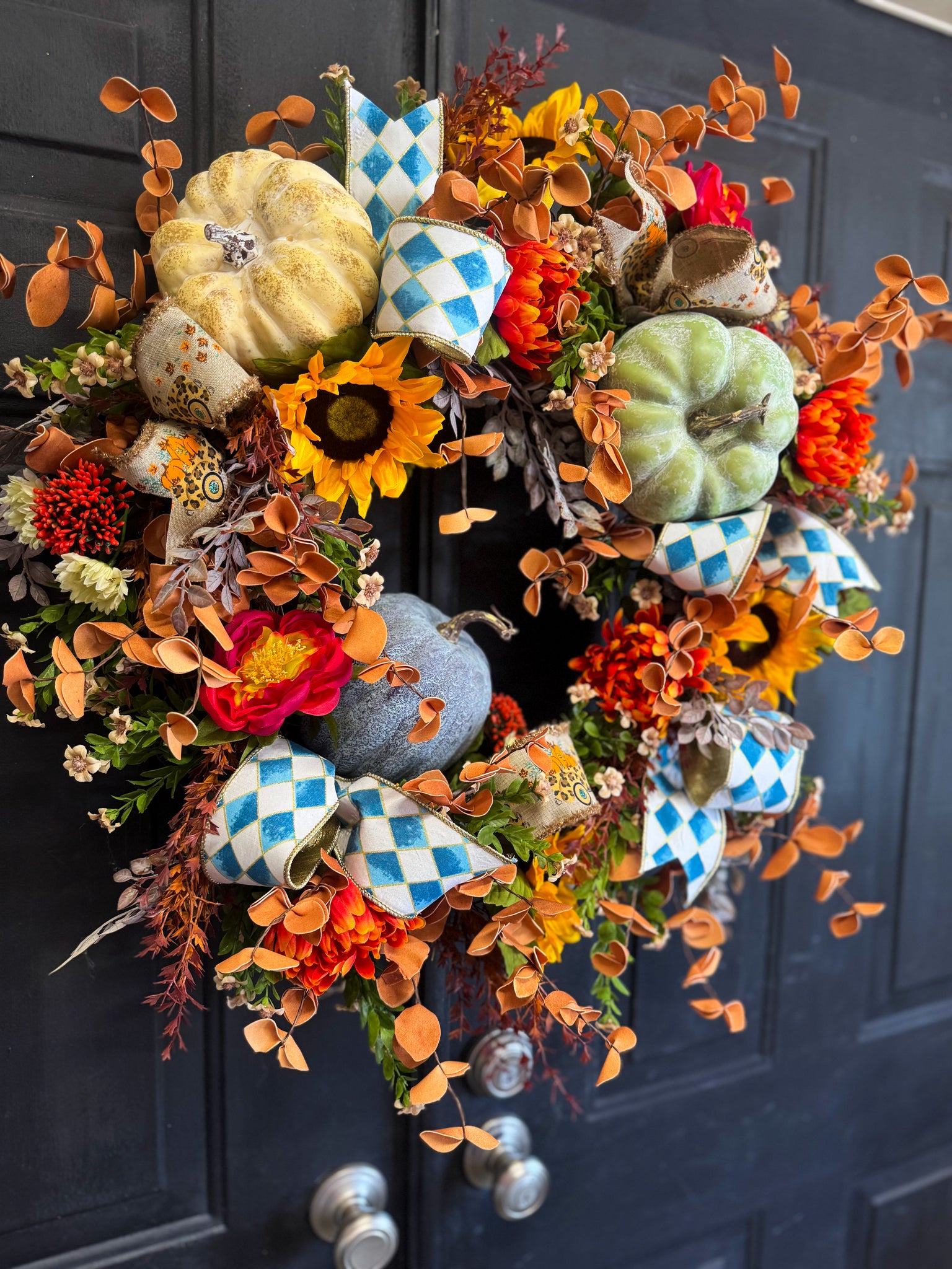 Around The Pumpkin Patch Wreath