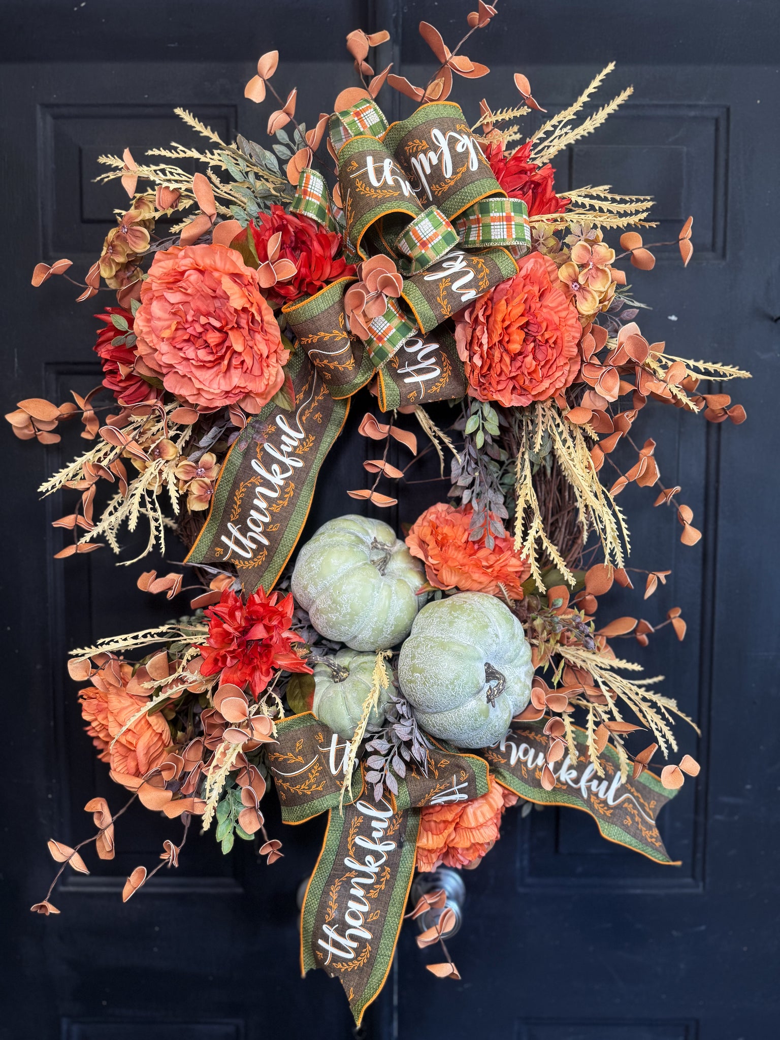 Thankful Thinking Wreath