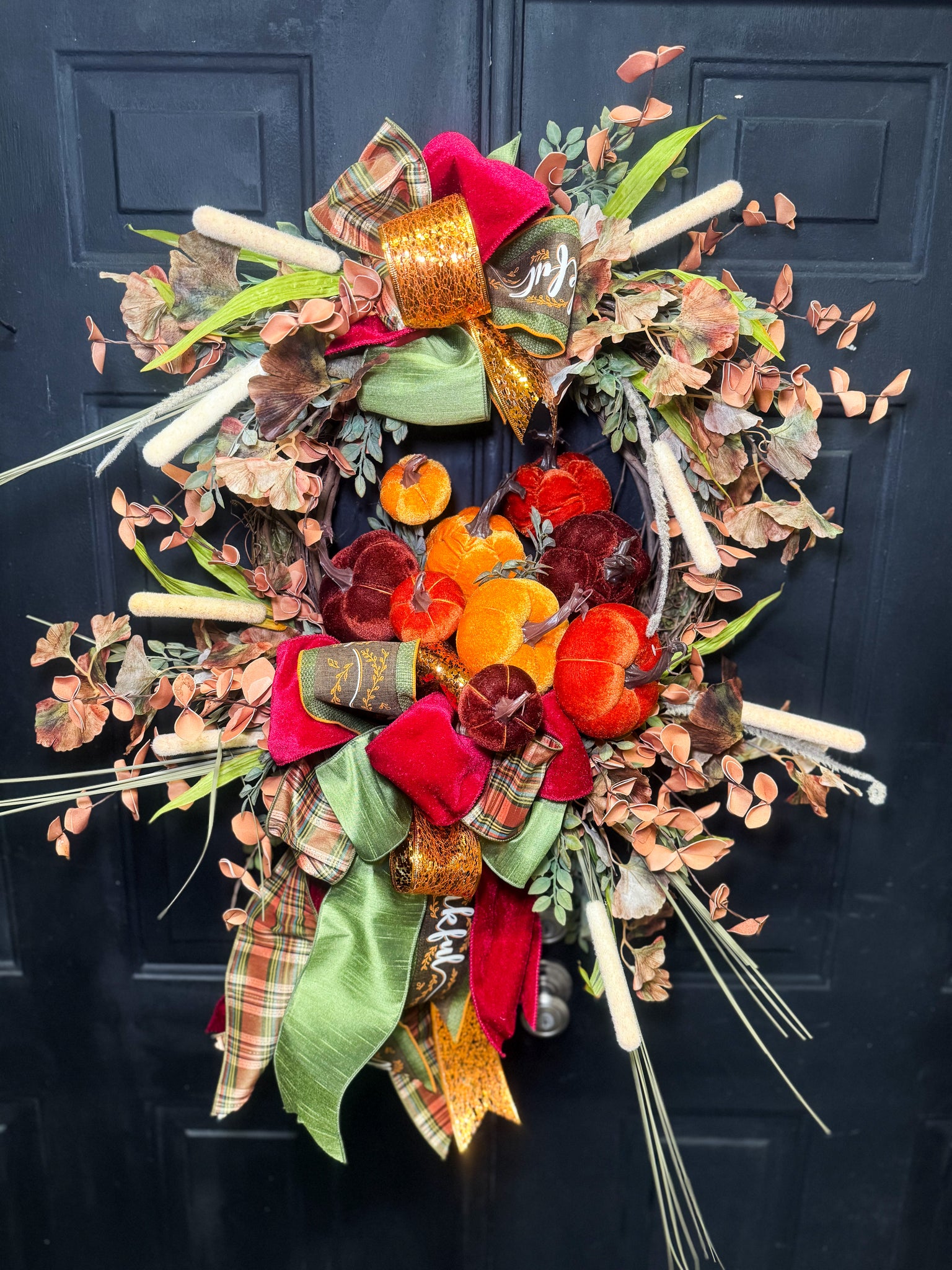 Butterscotch Babe Wreath