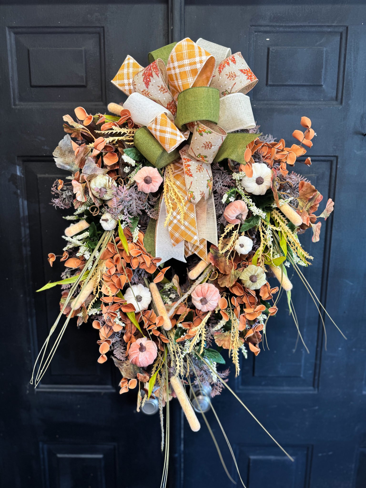 Toasted Marshmallow Wreath