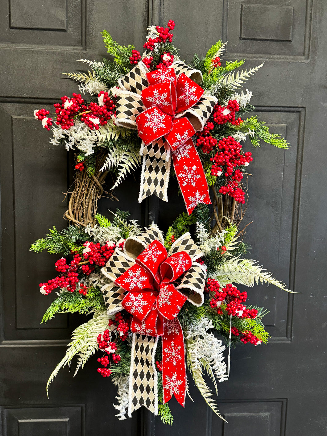 Winter Berries Christmas Wreath