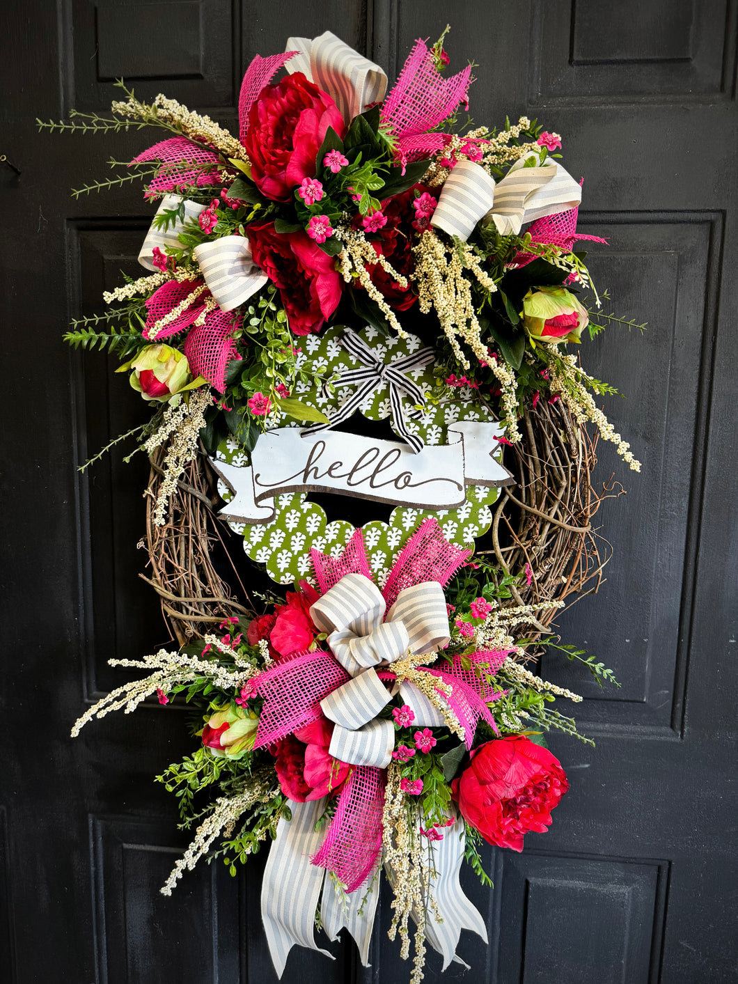 Hello Haley Wreath