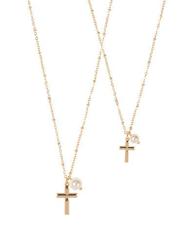 You & Me Cross Necklace