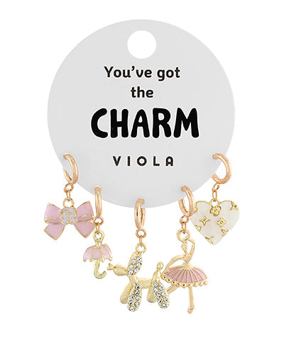 Dancing Diva Charm Set