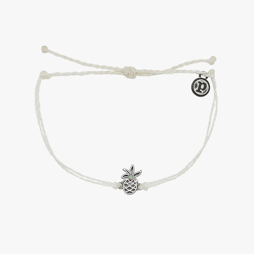 Pura Vida Pineapple Charm Bracelet