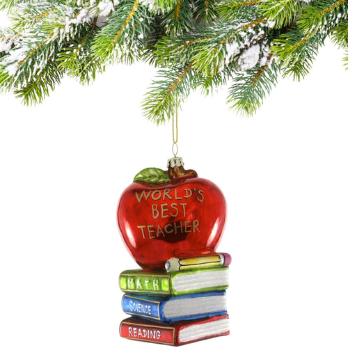 World's Best Teacher Ornament