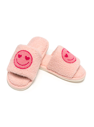 Pink Happy Face Slide