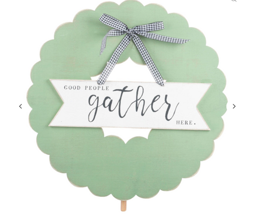 Glory Haus Gather Wreath Topper