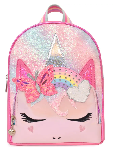 glitter unicorn hologram mini backpack Miss Gwen's OMG Accessories Kid's Ombré Unicorn Glitter Backpack & Lun – Henson Florist & BelindaBelles