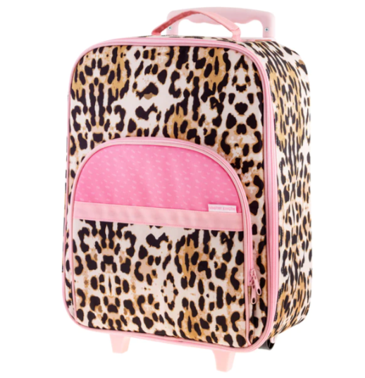 Stephen Joseph Kids' Cheetah Luggage Suitcase