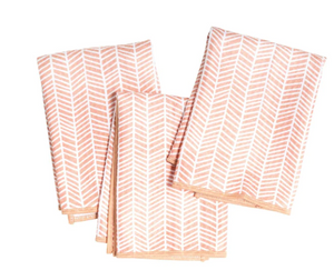 Once Again Home Co. Pink Branches Mini Towel Set