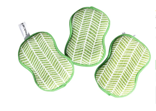 Once Again Home Co. Greenery Branches Reusable Sponge Set