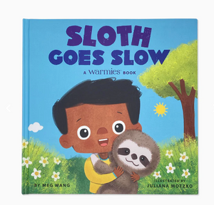 Warmies Sloth Goes Slow Book
