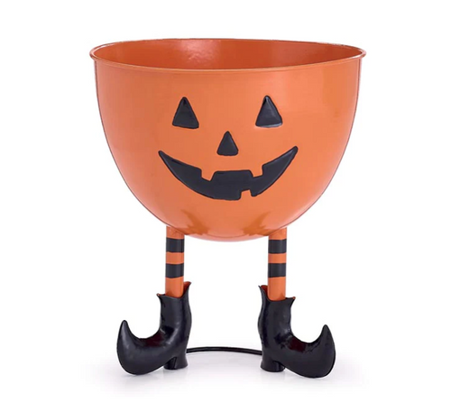 Tabletop Jack O Lantern Candy Bucket